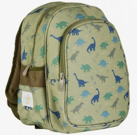 Insulated Front Little Kids Backpack Dinosaurs