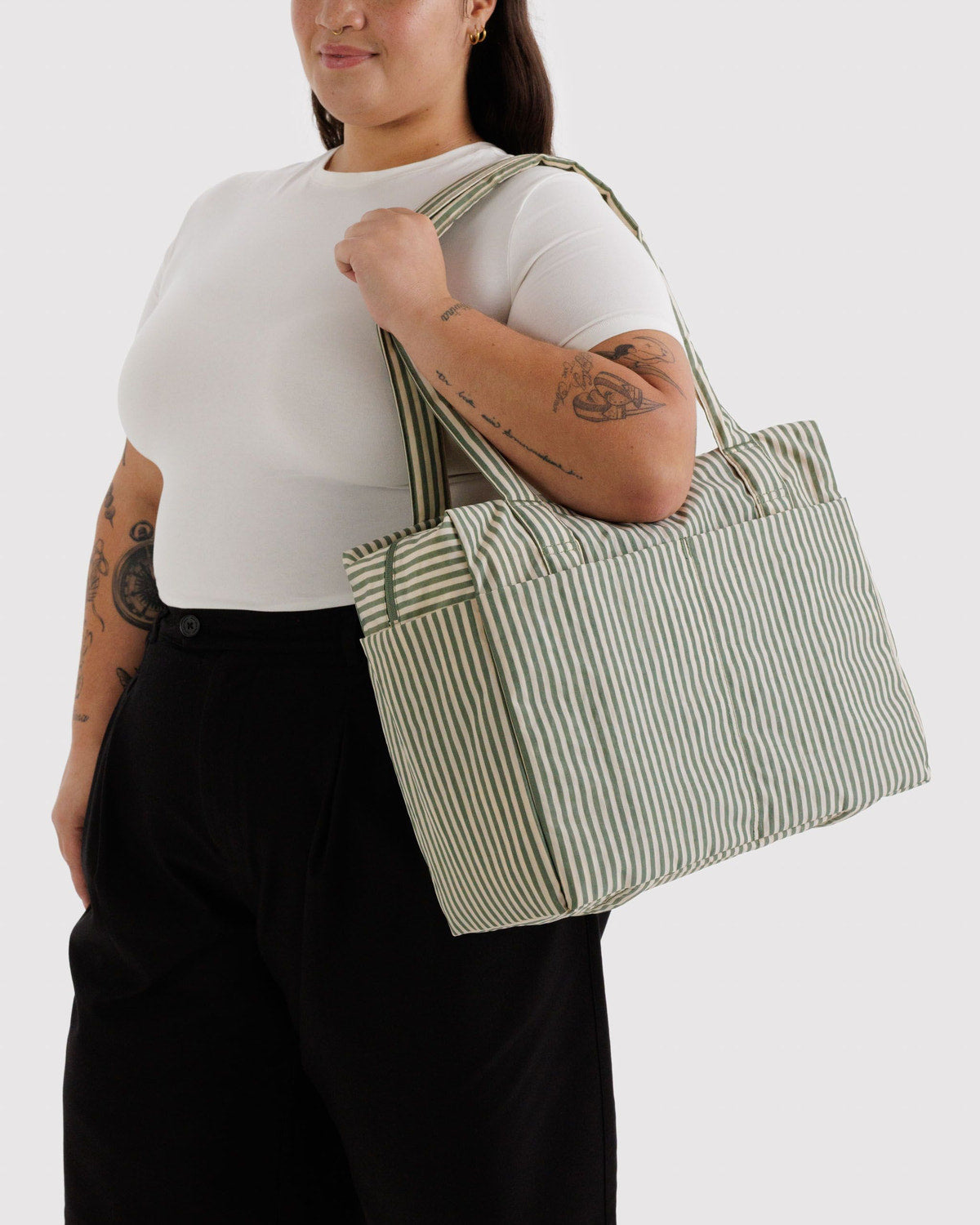 Cloud Carry-on - Sage Stripe