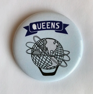 Queens Unisphere Globe Magnet