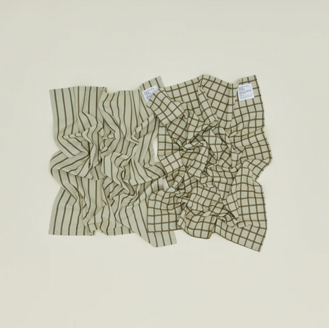 Yarn Dyed Dish Towels- Set of 2