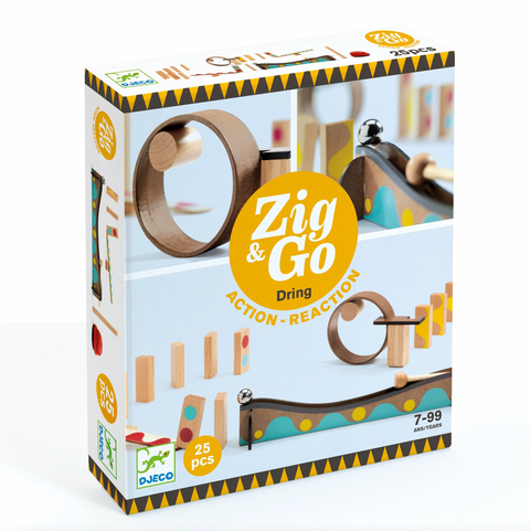 Zig & Go Dring 25 pc Chain Reaction Construction Set