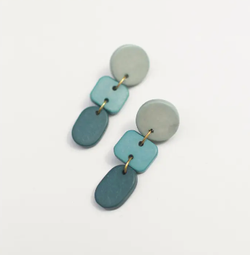 Ombré Clay Earrings | Spruce