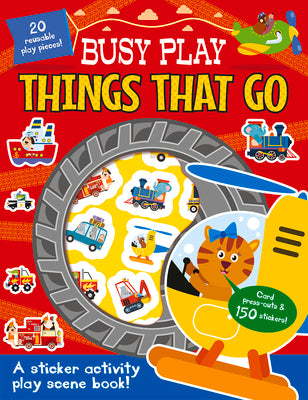 Busy Play Things That Go Sticker Activity Book