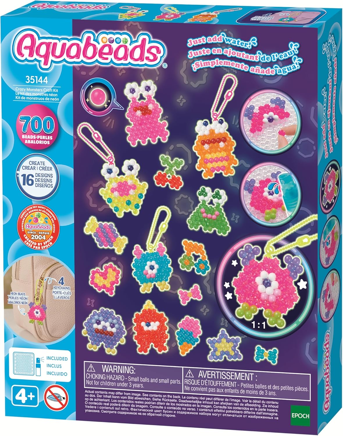 Aquabeads Crazy Monster Craft