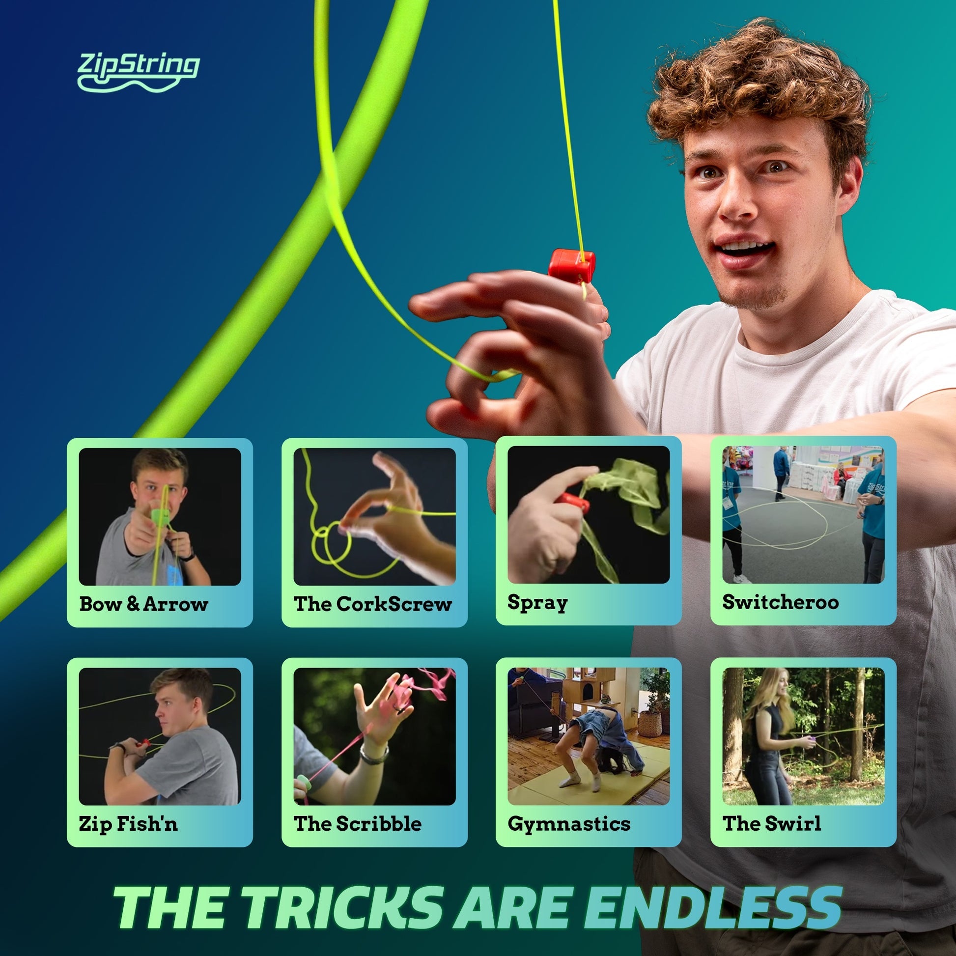 ZipString - Bodacious Blue