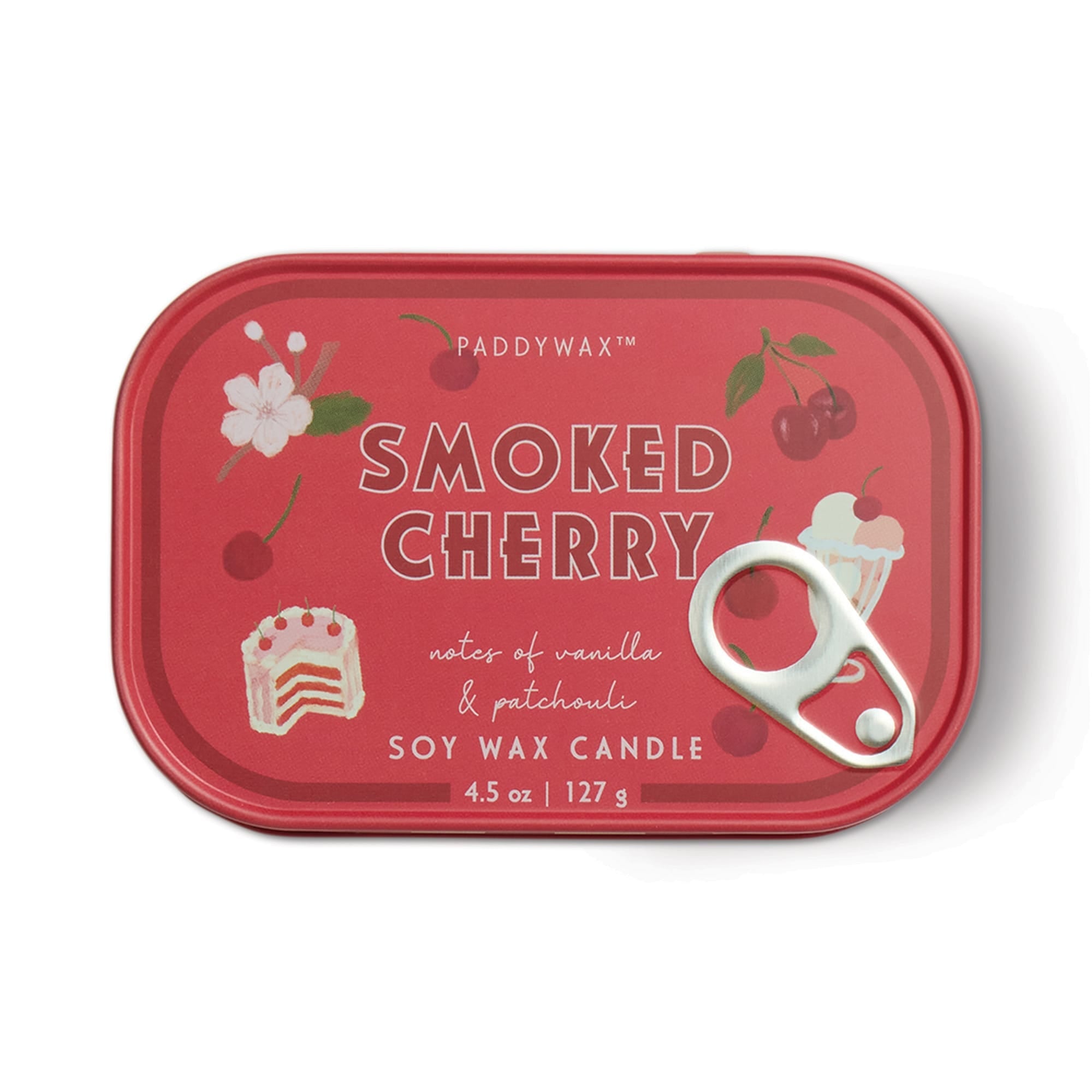 Smoked Cherry Bistro Tin Candle