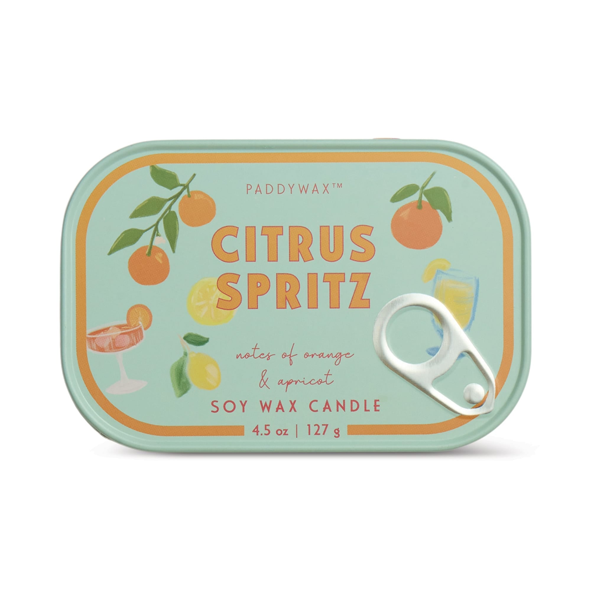 Orange Citrus Spritz Bistro Tin Candle