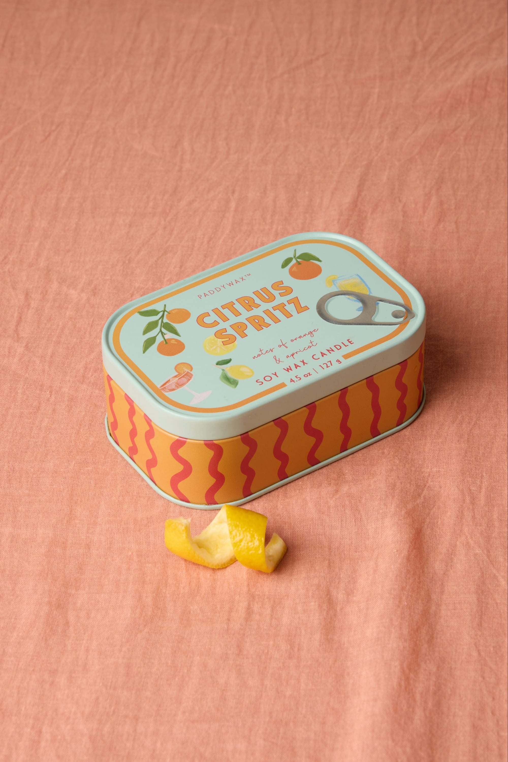 Orange Citrus Spritz Bistro Tin Candle