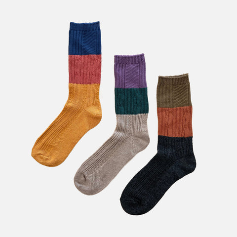 Knitted Striped Socks