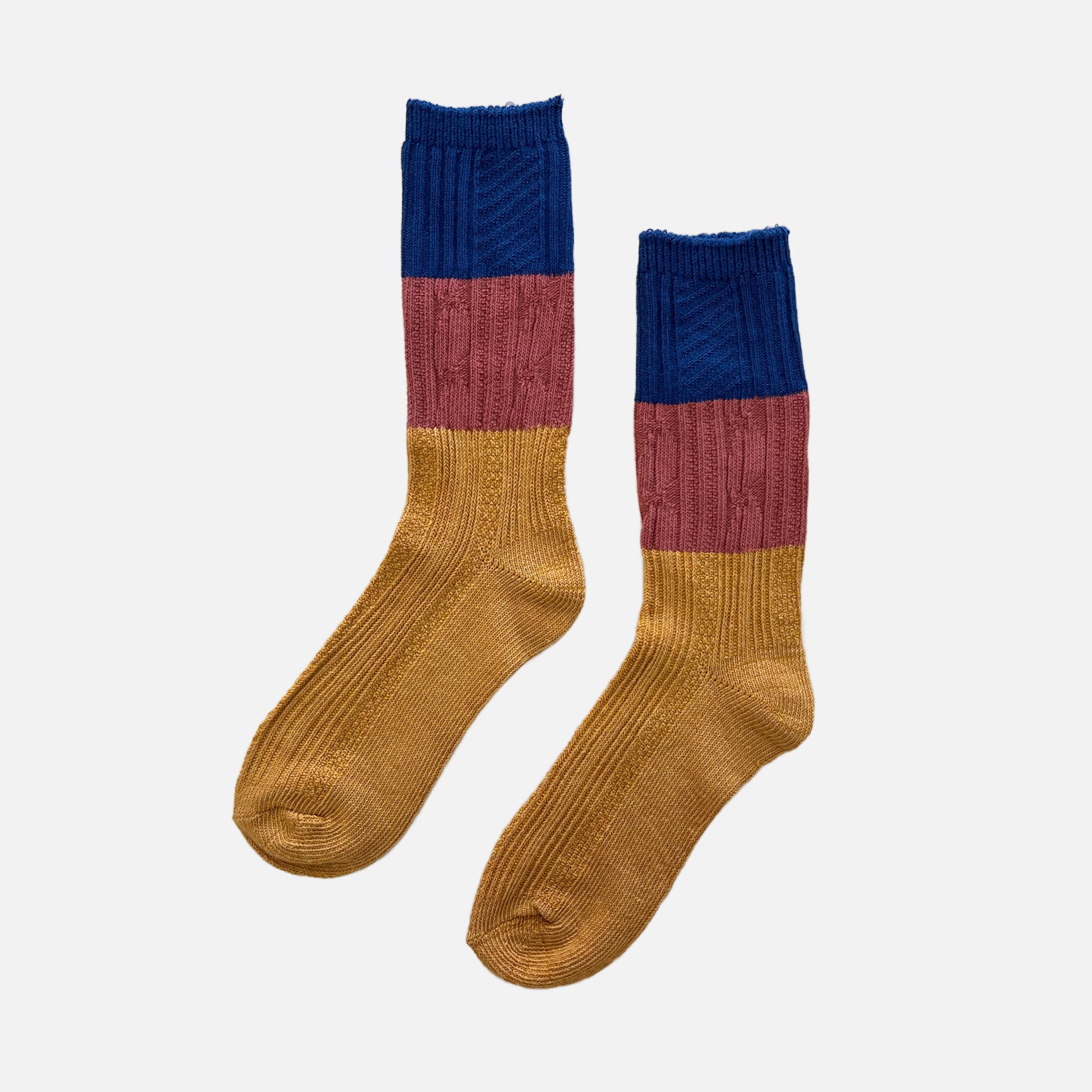 Knitted Striped Socks