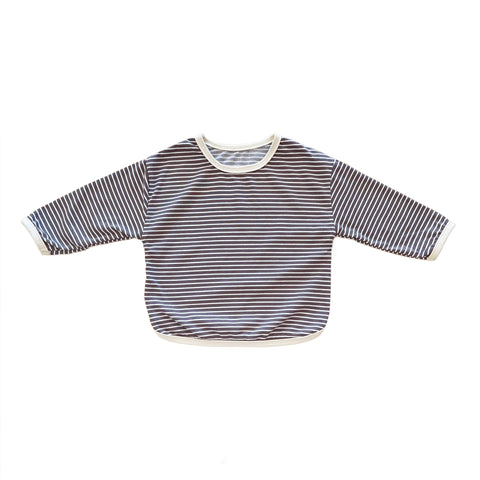 Neutral Pinstripe Pullover