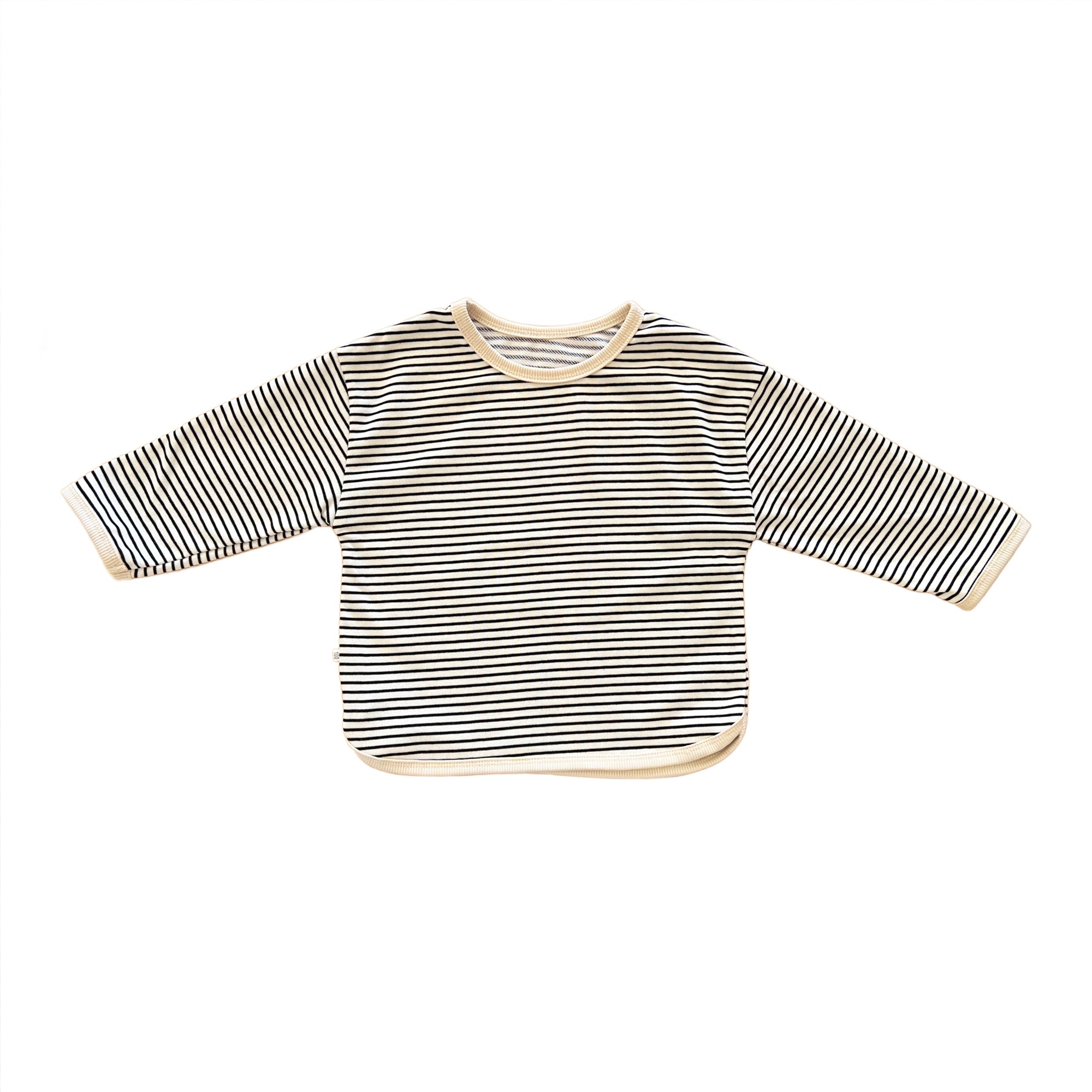 Neutral Pinstripe Pullover