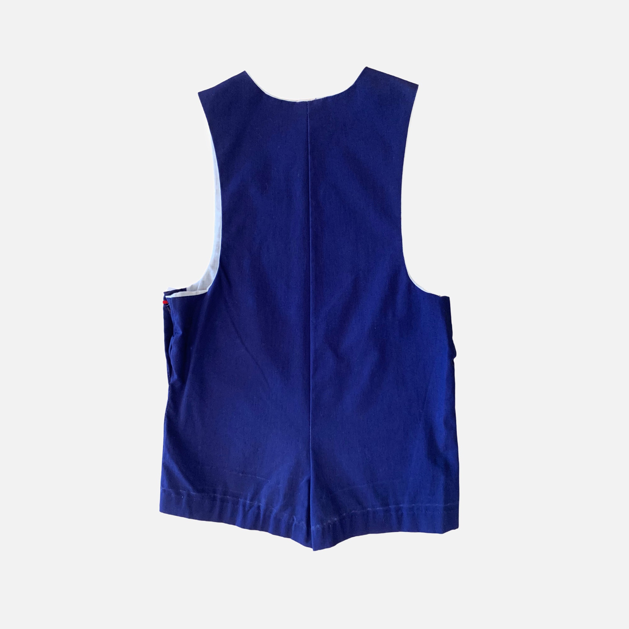 (pre-worn) Vintage Navy Little Drum Shortalls 4T