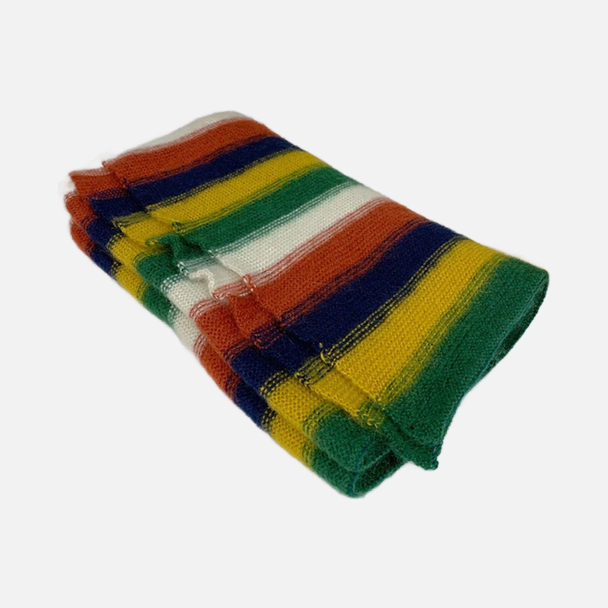 Rainbow Knit Scarf