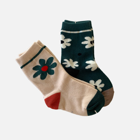 Forest Floral  Socks Set