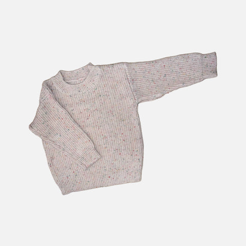 Speckled Chunky Baby Sweater