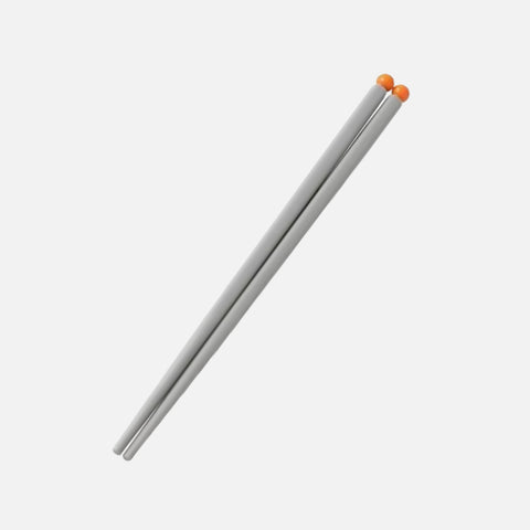 Orange Dots Pastel Chopsticks