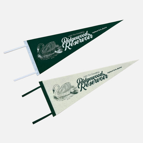 Ridgewood Reservoir Felt Pennants