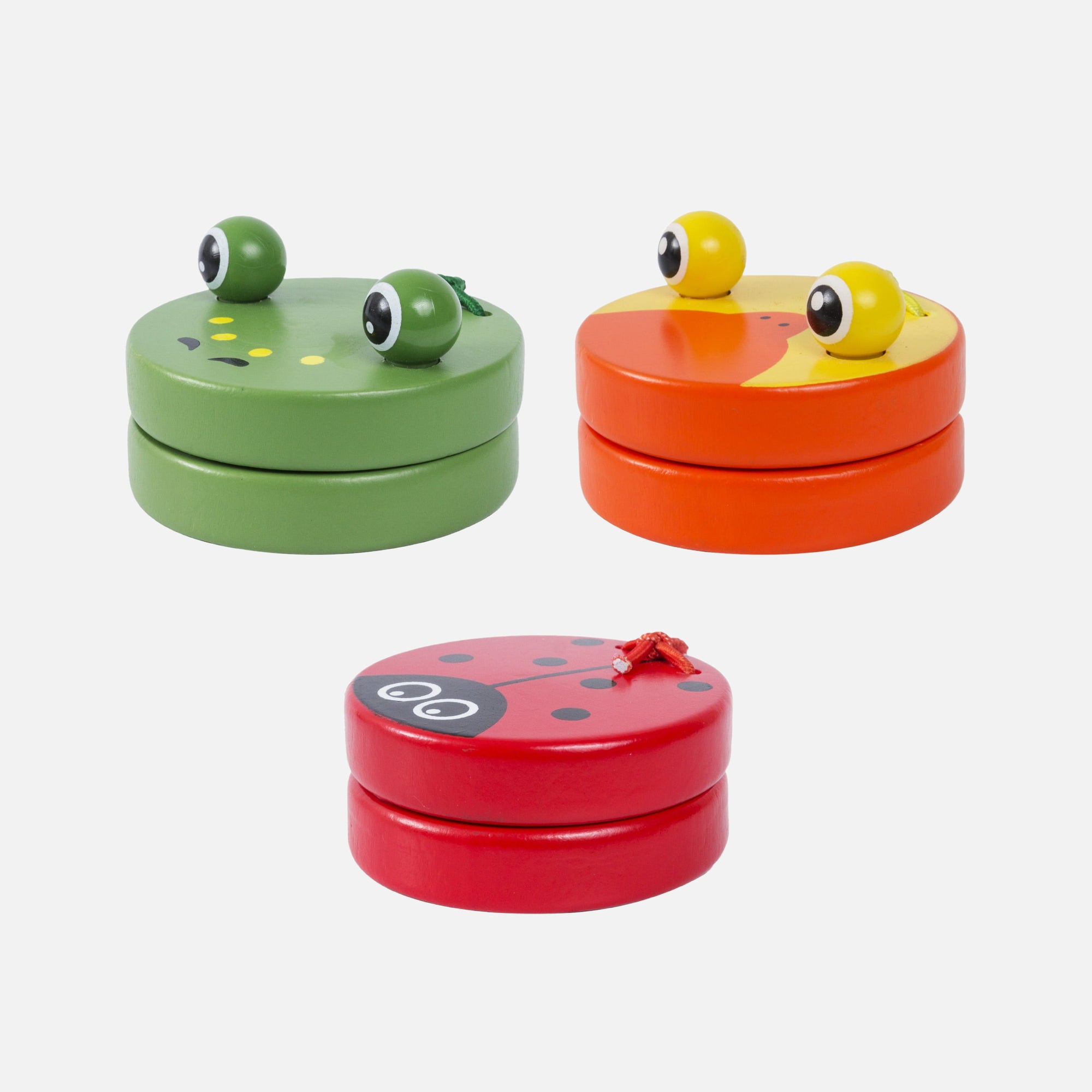 Wooden Animal Clackers