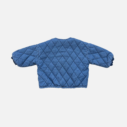 Baby Quilted Denim Jacket