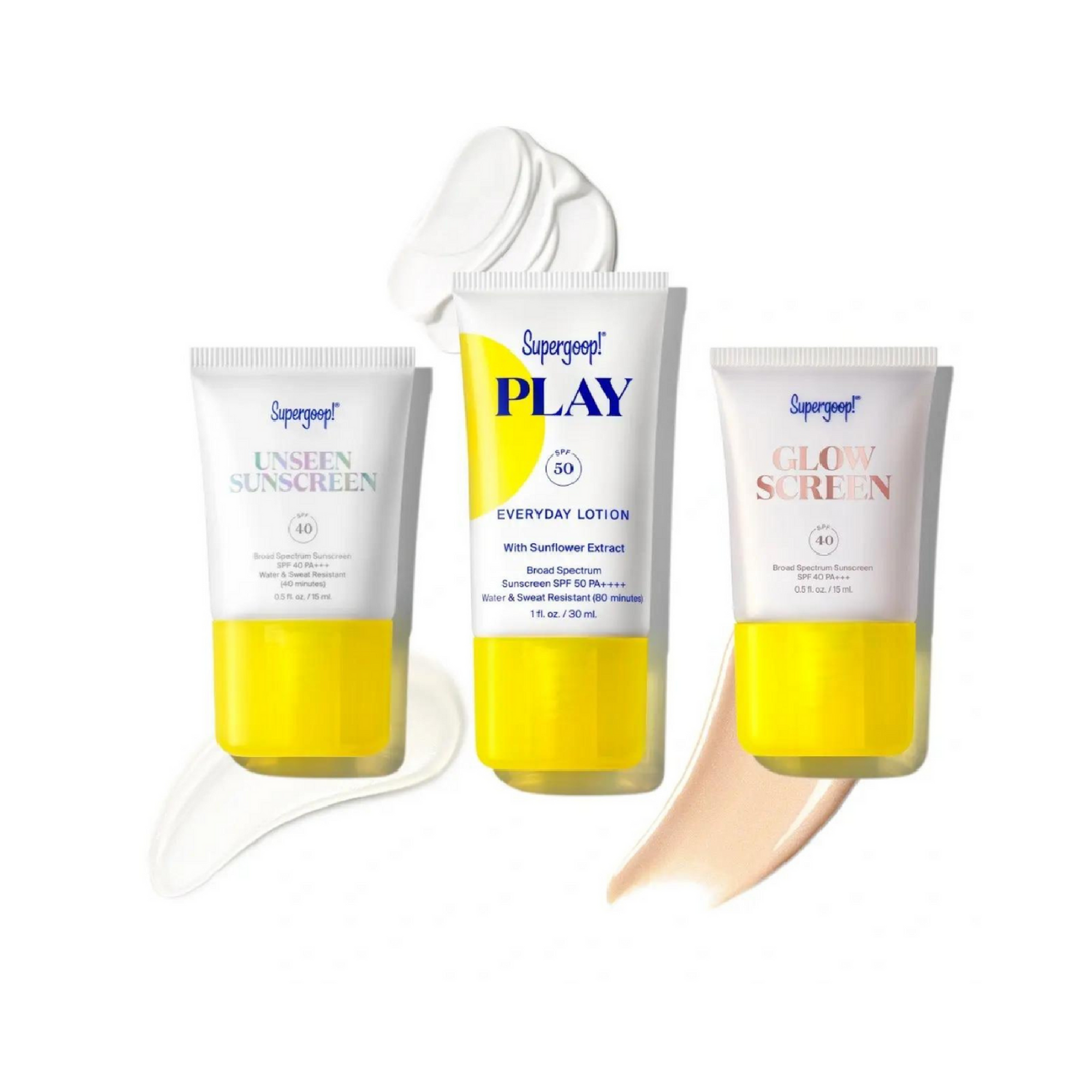 Supergoop SPF Bestsellers Starter Kit