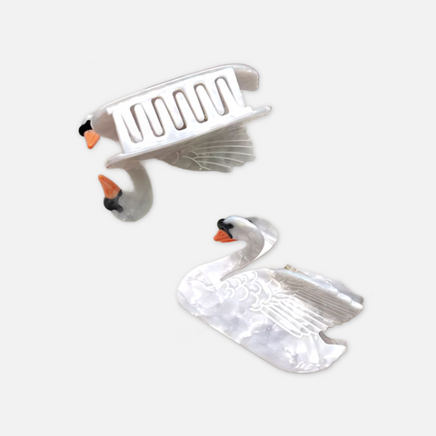 Swan Claw Clip