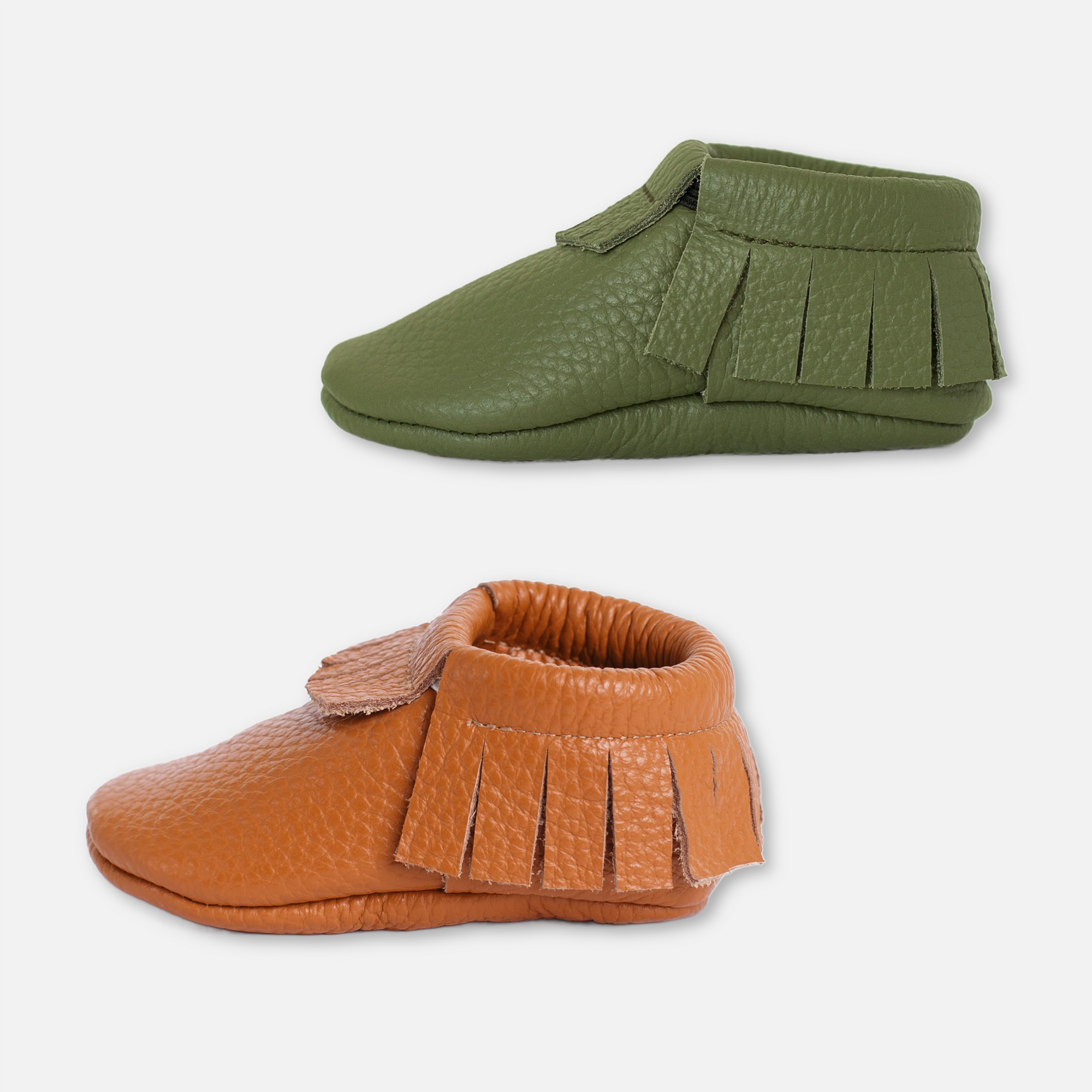 Fringe Baby Moccasins