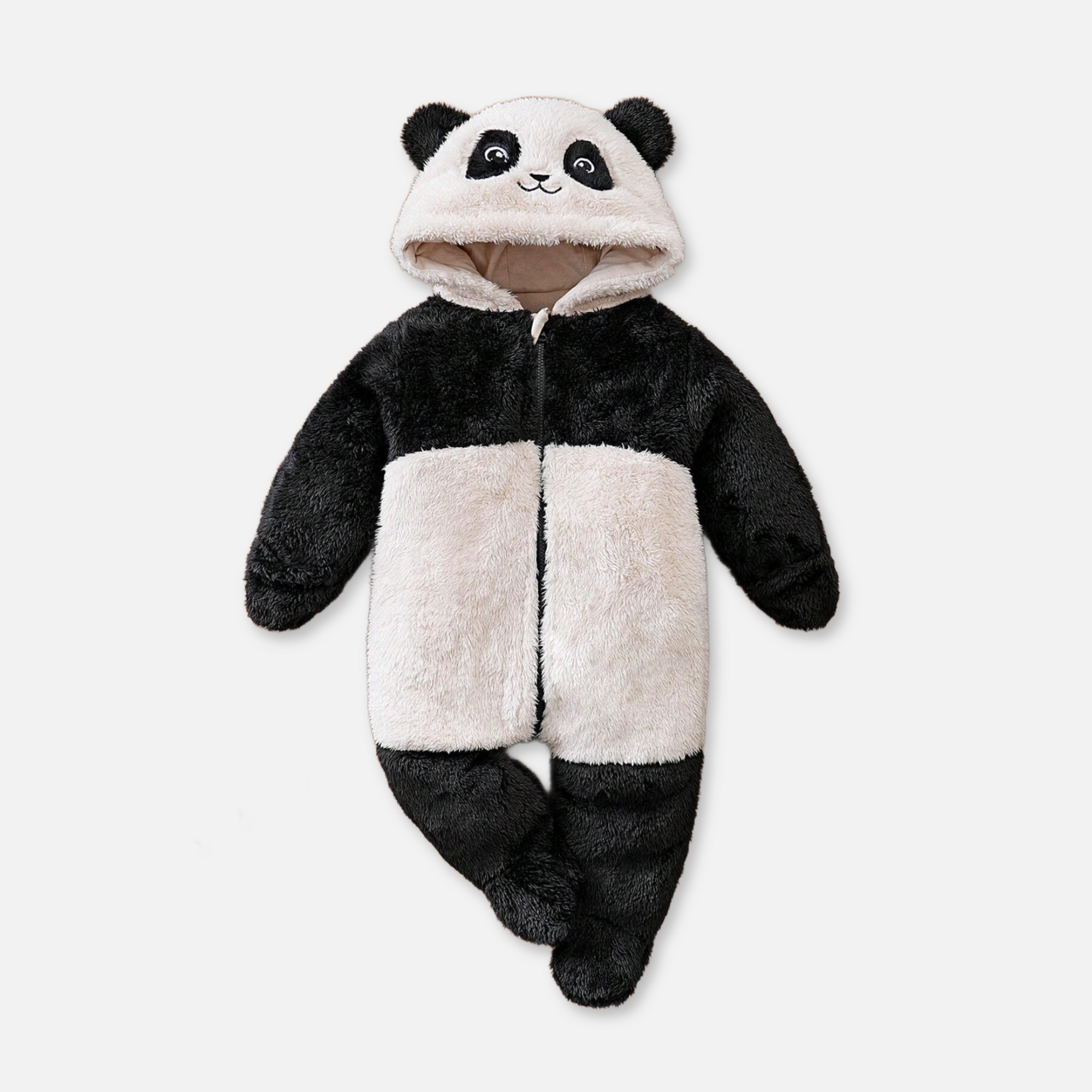 Fleece Panda Jumpsuit