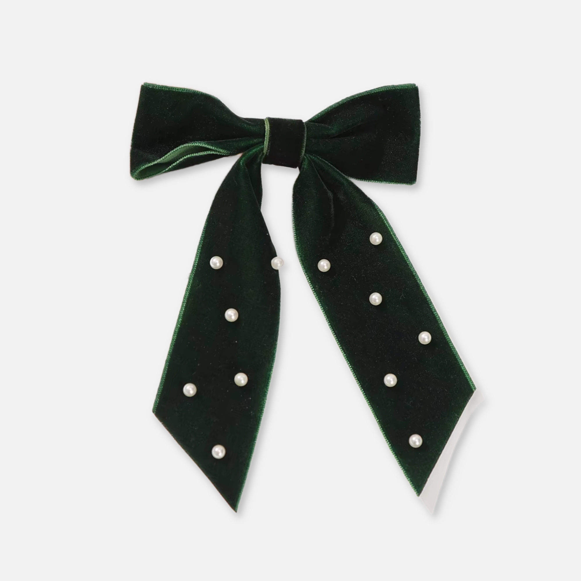 Velvet Pearl Barrette