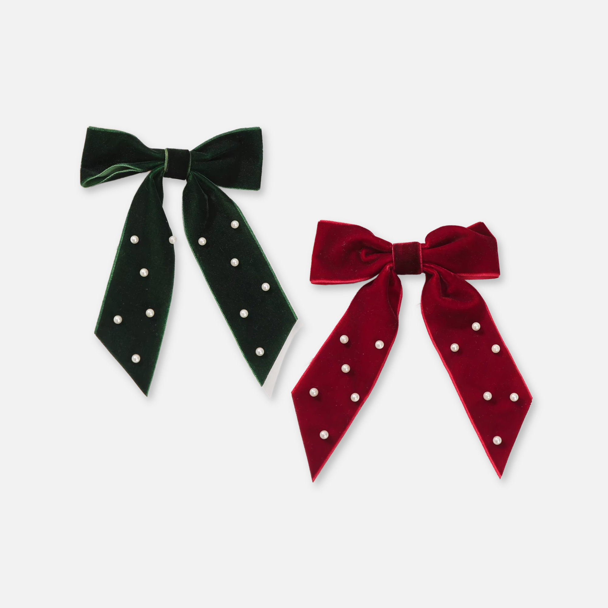 Velvet Pearl Barrette