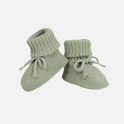 Baby Knitted Ribbon Booties