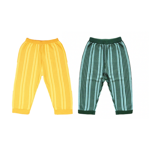 Stripe Cropped Trousers