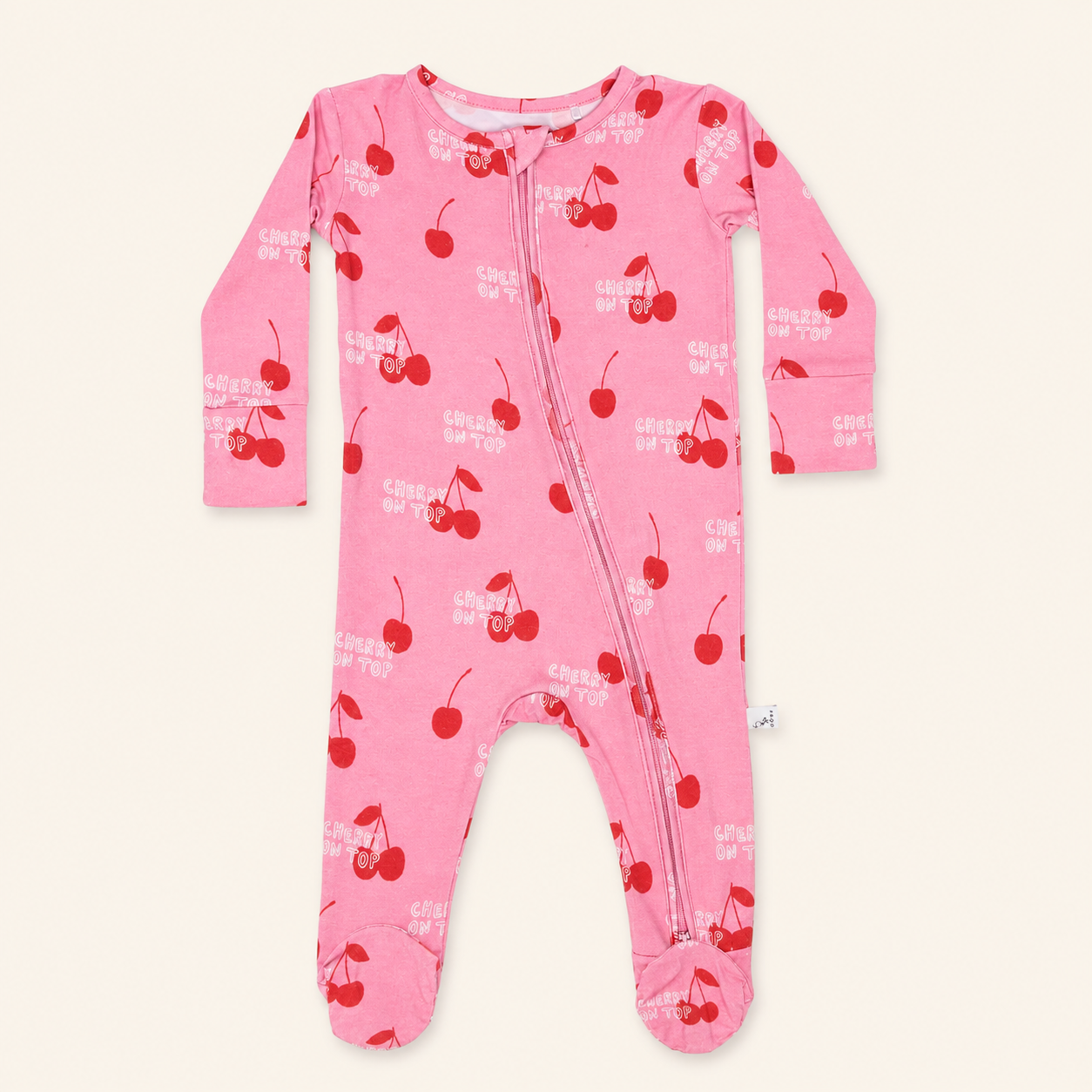 Cherry on Top Footie Pajama