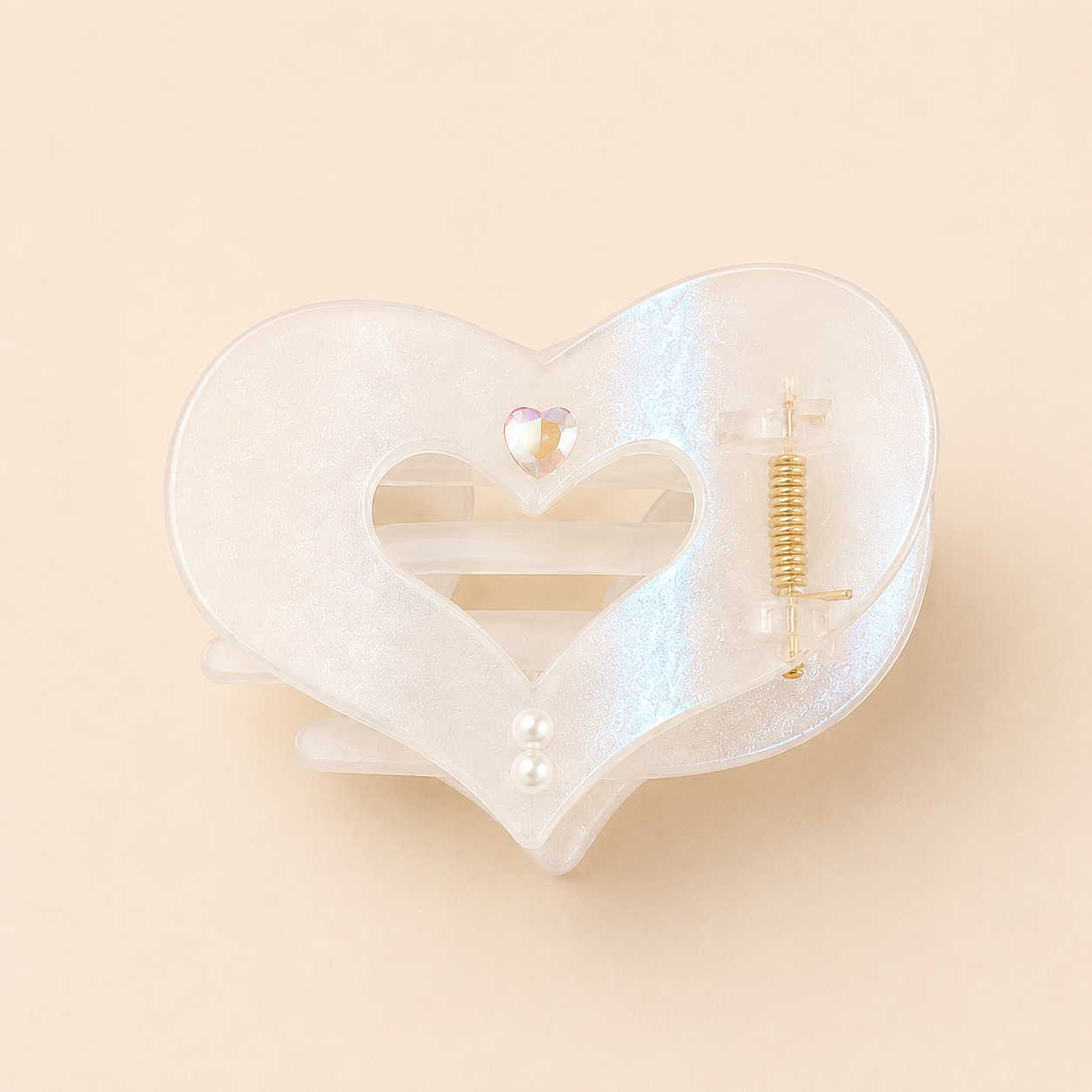 Heart Duckbill Clip