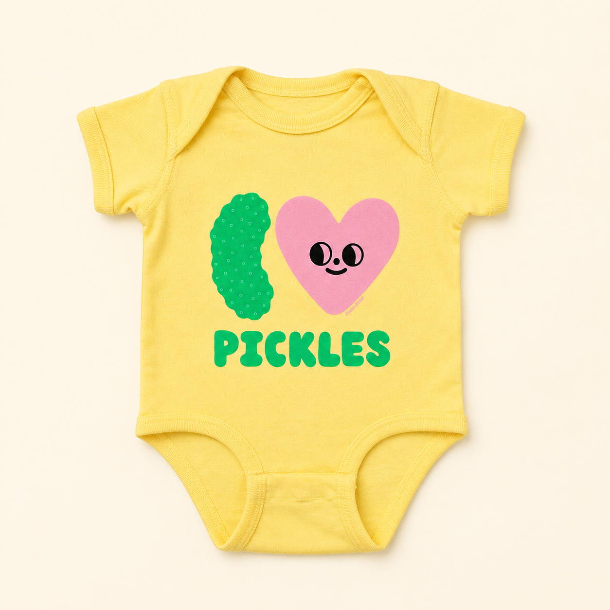 Suzy Ultman: I Heart Pickles Baby Bodysuit 6M