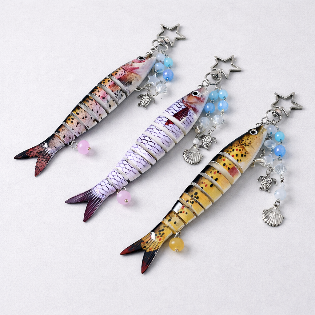 Fresh Sardine Keychain Assorted - Stay Forever