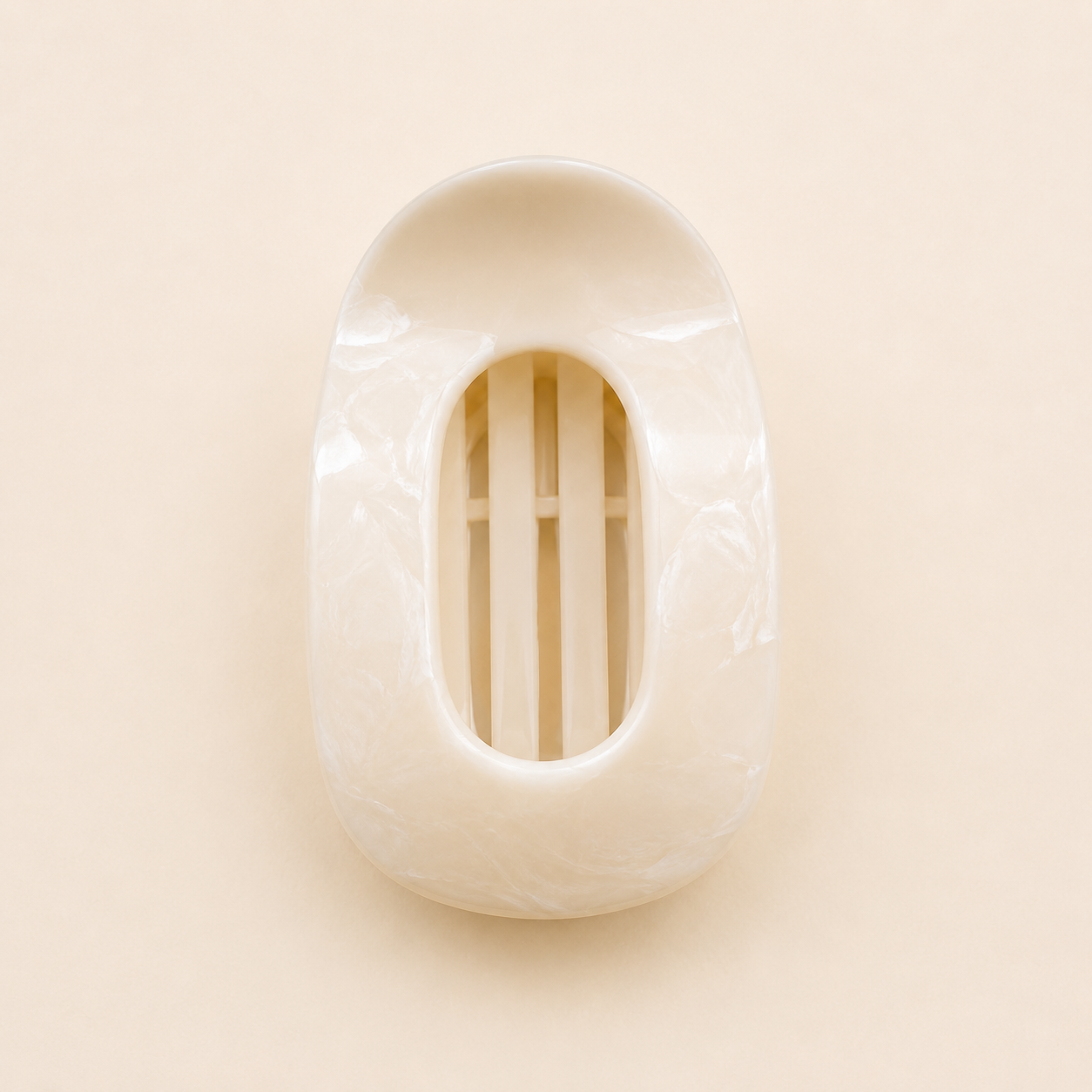 Flat Oval Claw Clip