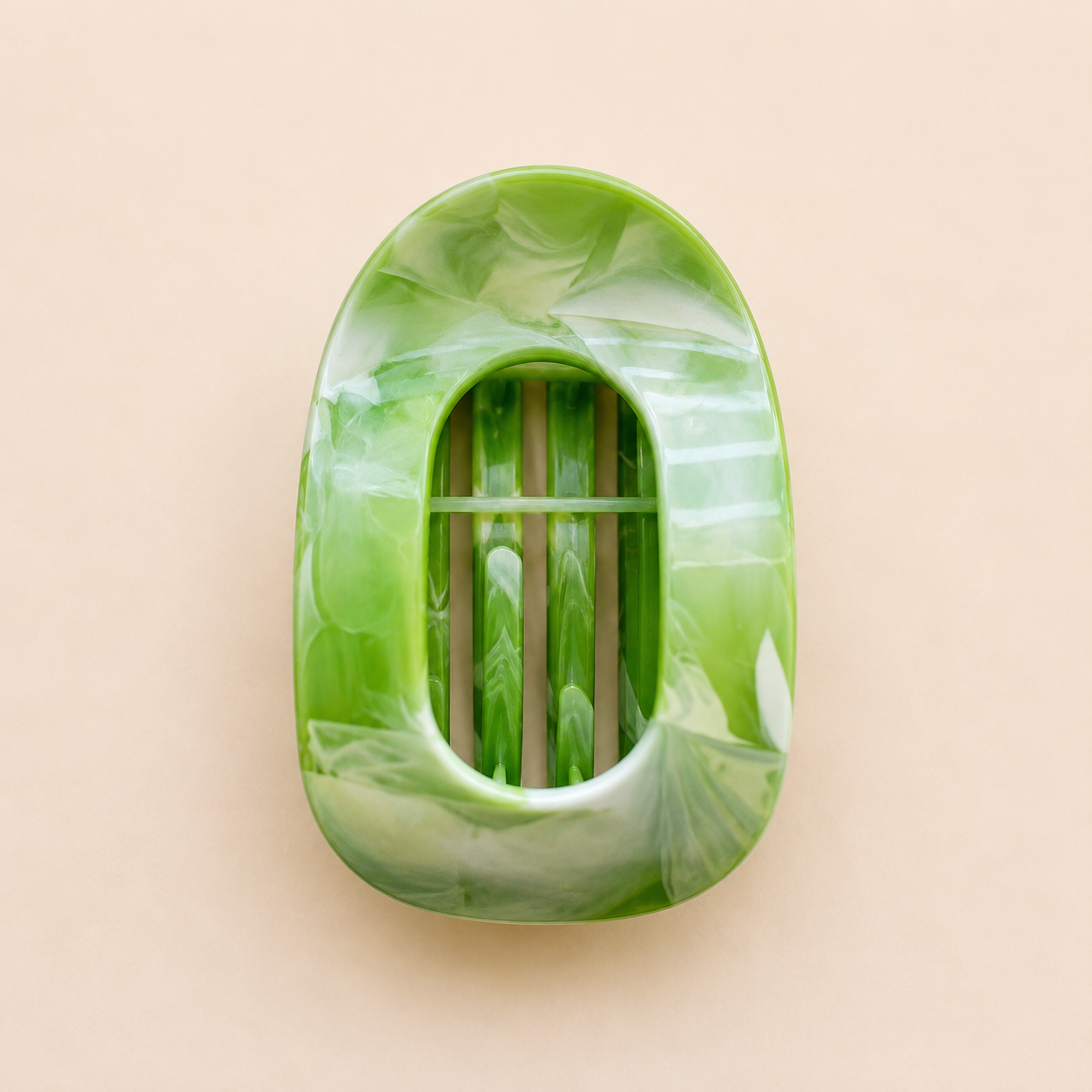 Flat Oval Claw Clip
