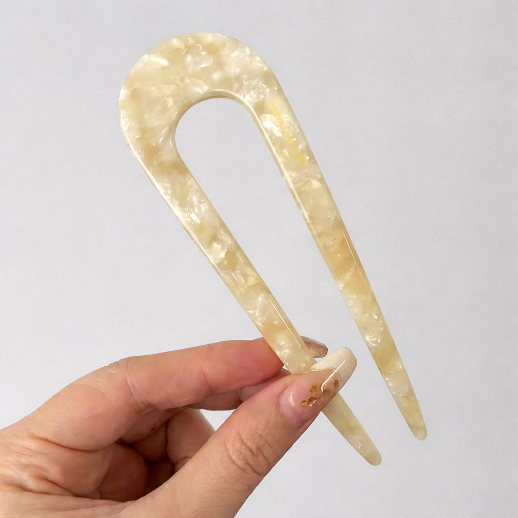 Acetate French Hair Pin