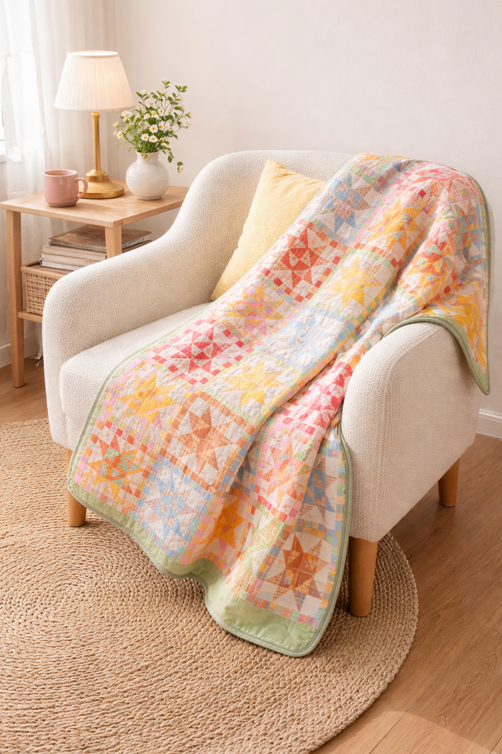 Quilted Blanket, Patchwork - Stay Forever