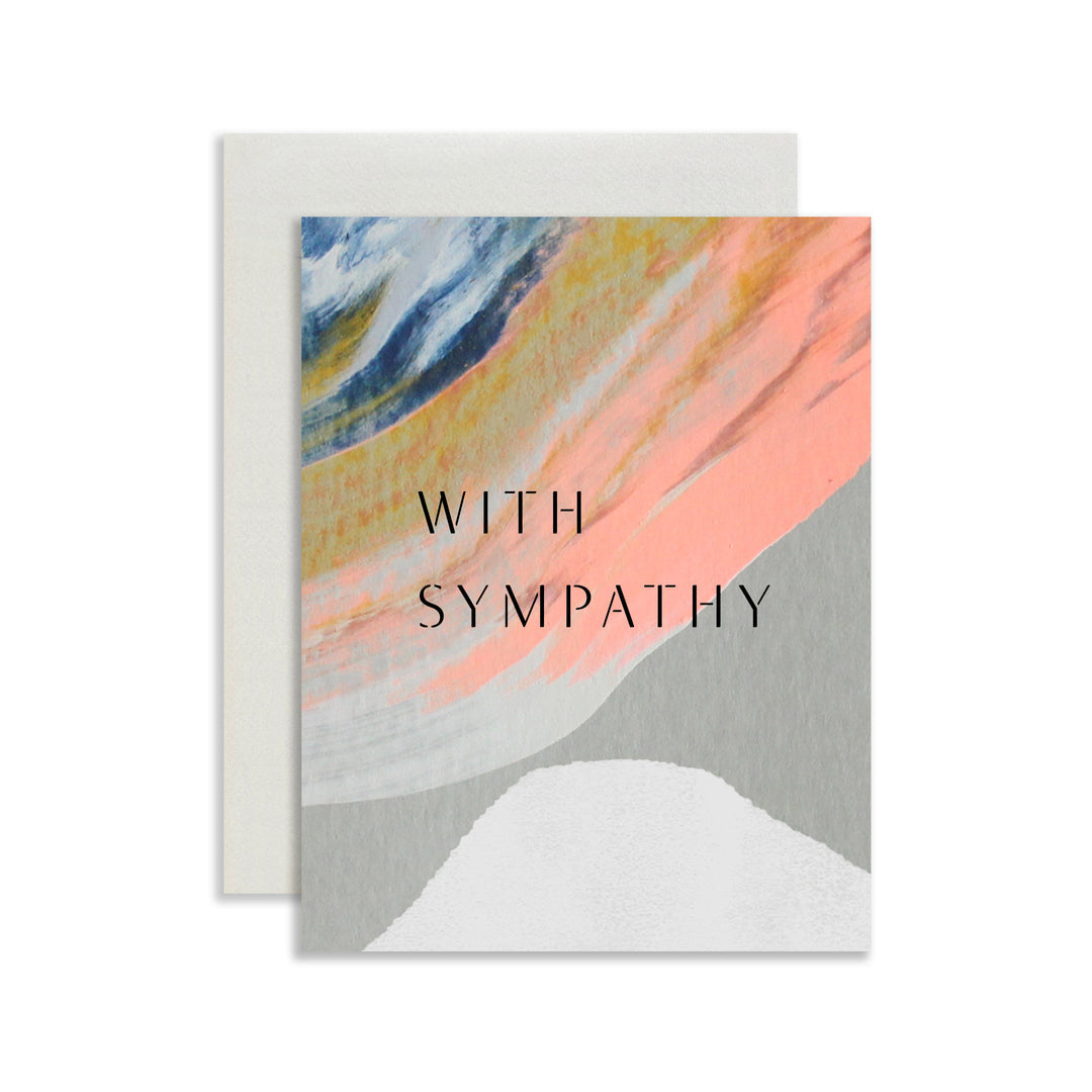 Flurry Sympathy Card