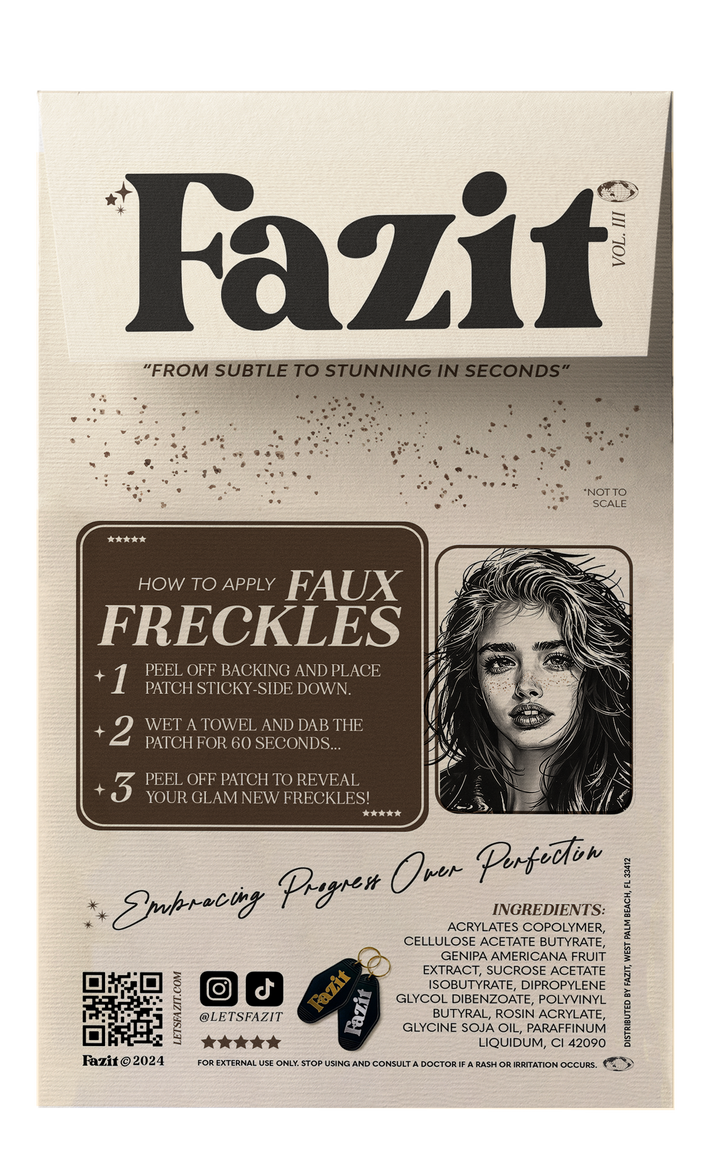 Faux Freckles Makeup Patches