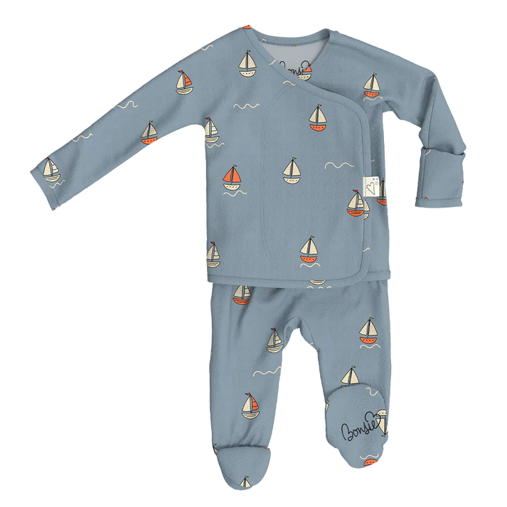 Skin to Skin Footie - Ahoy Baby