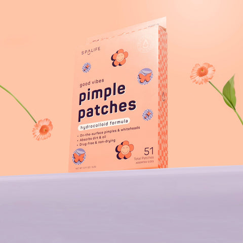 Good Vibes, Butterfly & Flowers Hydrocolloid Pimple Patches