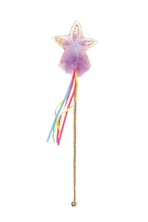 Glitter Rainbow Wand, Multi/Gold