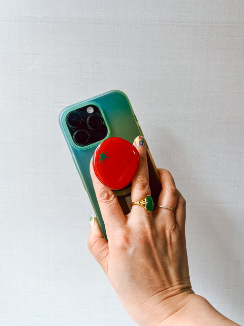 Tomato Phone Grip