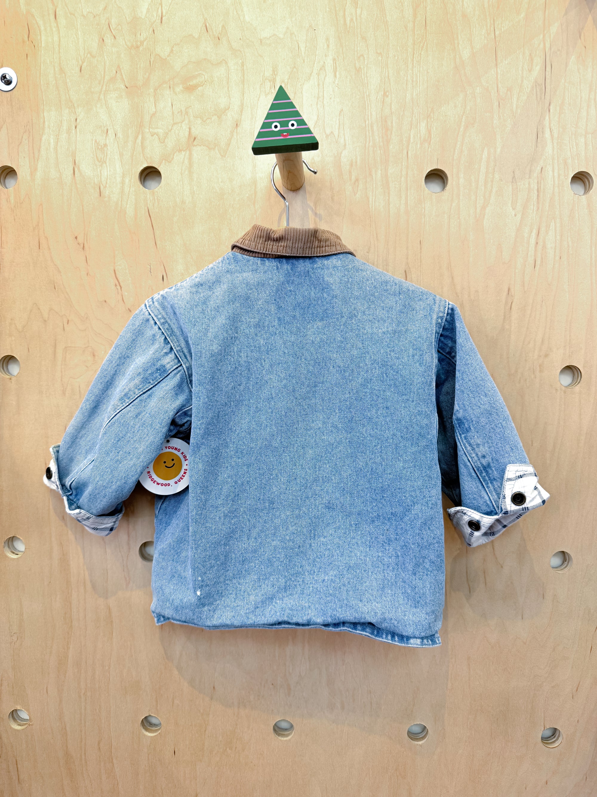 (pre-worn) vintage denim chore coat 2T