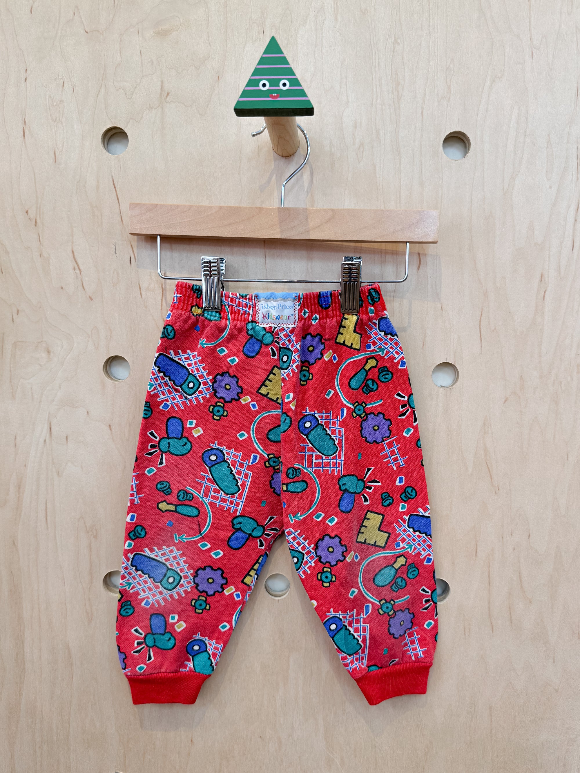 (pre-worn) vintage fisher price 90s bubble pants 12M