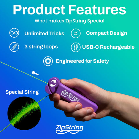 ZipString - Bodacious Blue