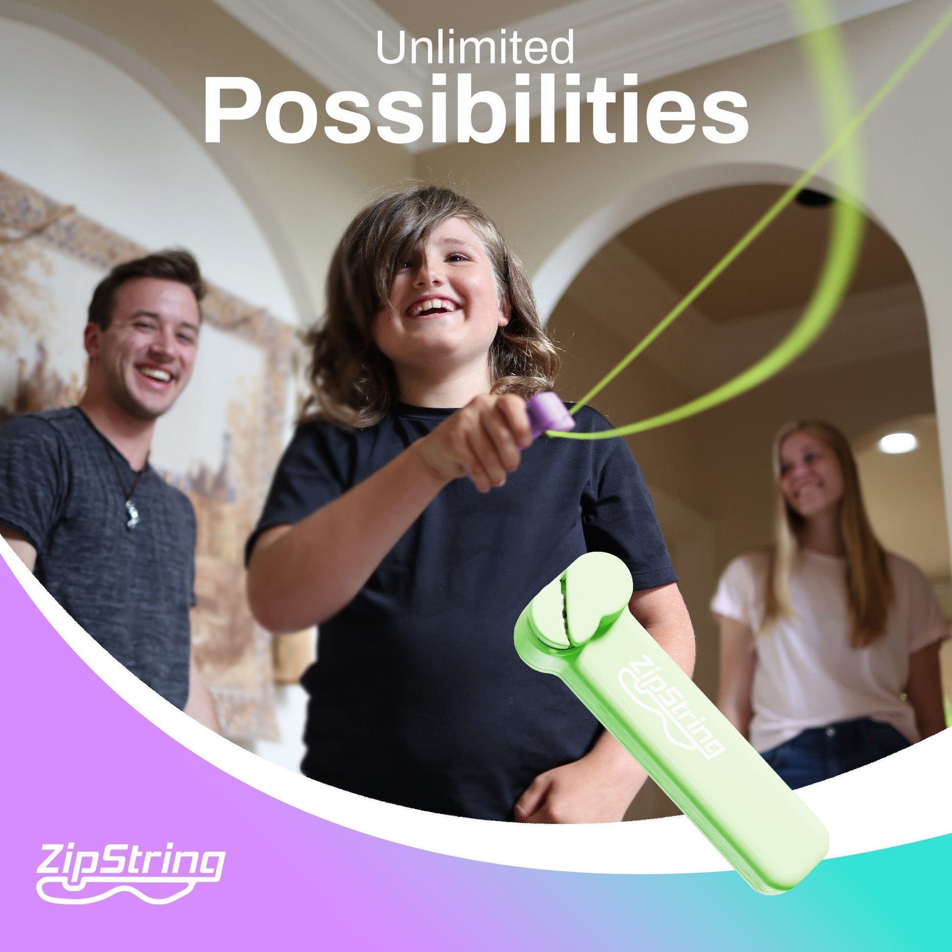 ZipString - Bodacious Blue